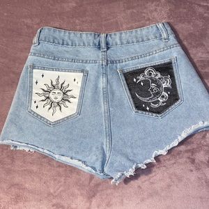 SHEIN size S/XS black white and Jean.